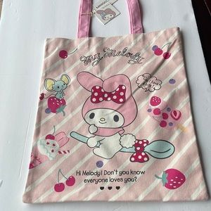 Miniso Sanrio My Melody Canvas Bag